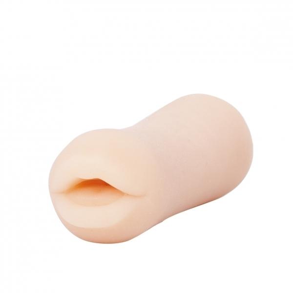 XXX To-Go Estelle Mouth Pocket Size Masturbator, 10 cm, Flesh