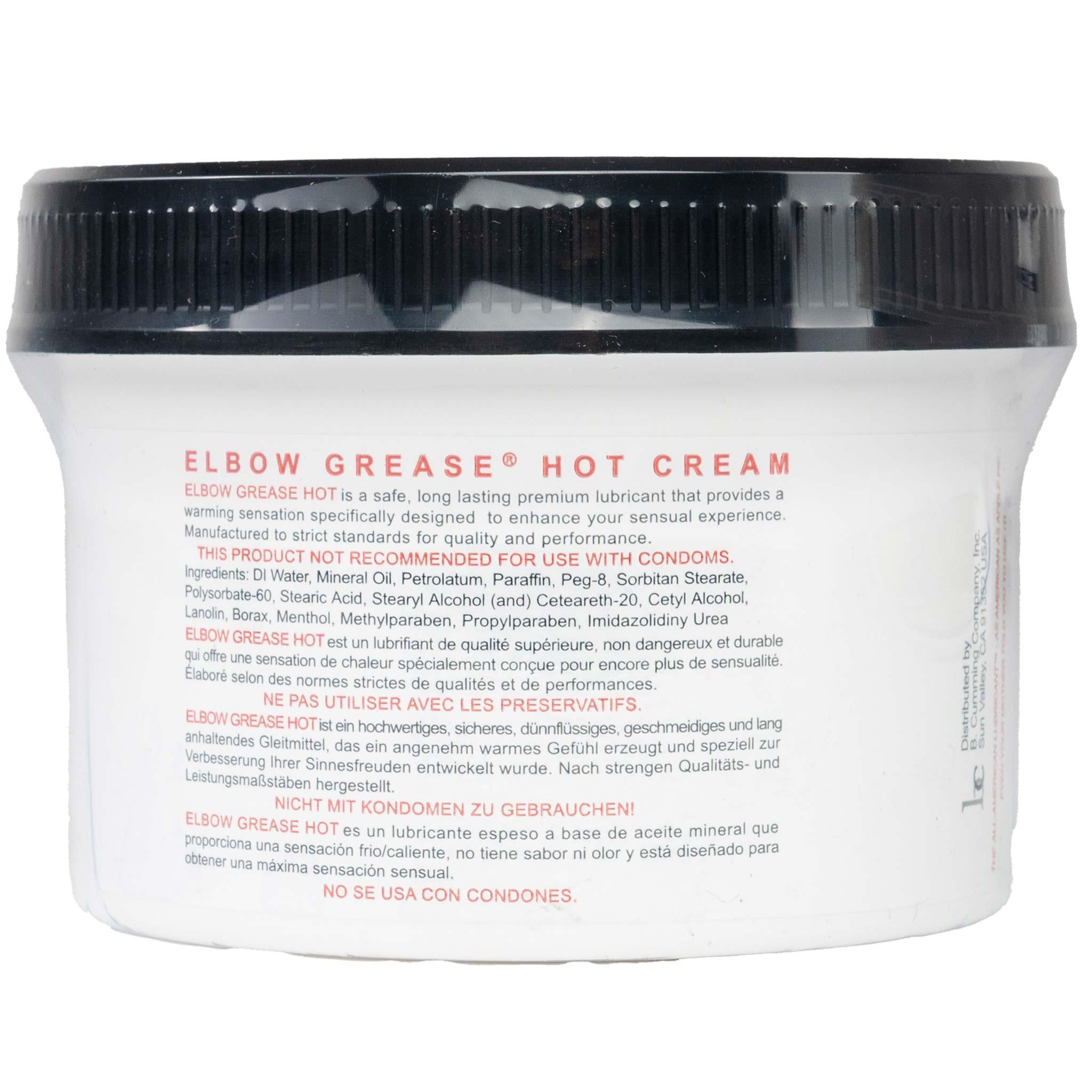 ELBOW GREASE, Hot Cream, 9 oz / 255 g