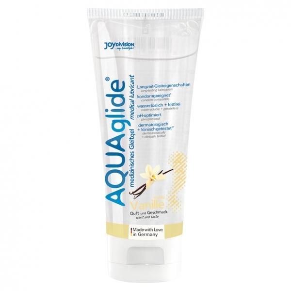 JoyDivision AQUAglide Medical Lubricant, Waterbased, Vanilla, 100 ml (3,4 fl.oz.)