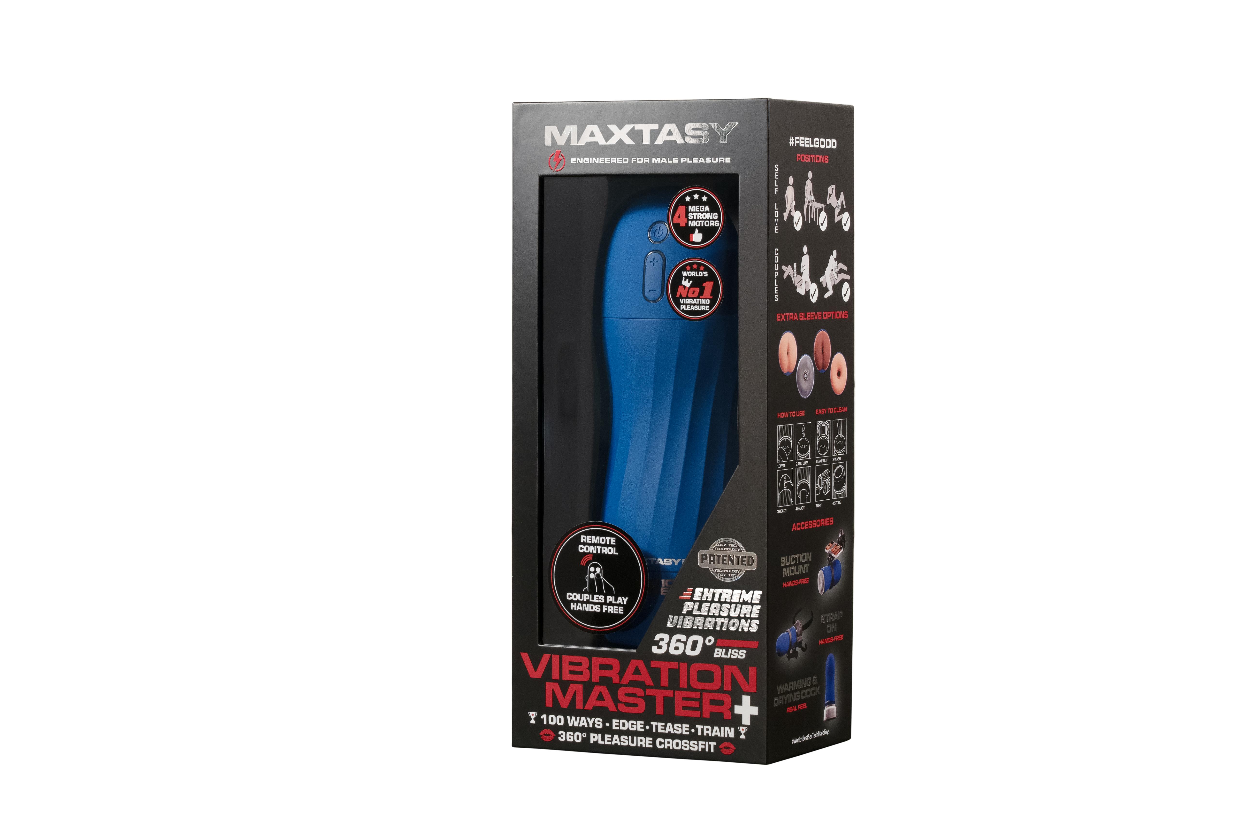 MAXTASY - Vibration Master+ Standard - Clear