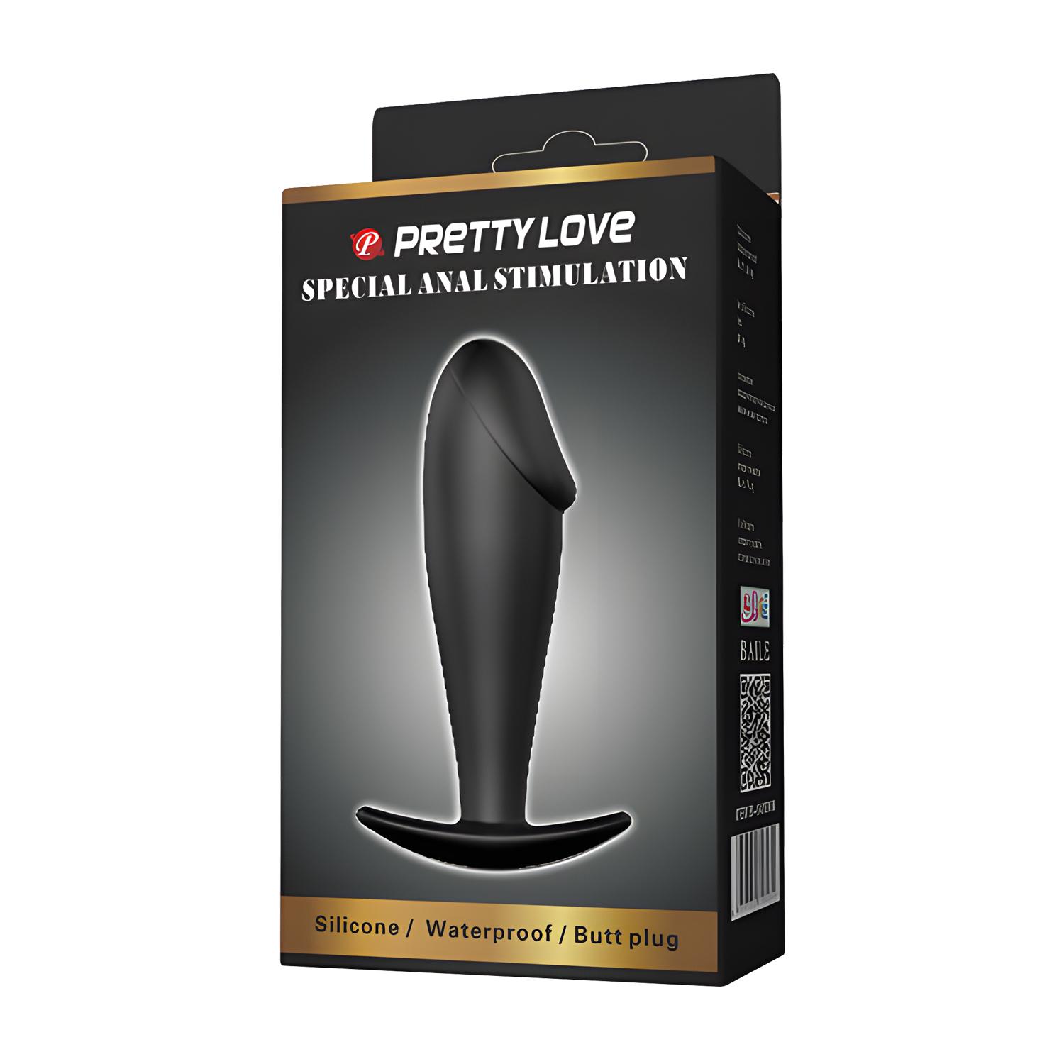 PRETTY LOVE - Special Anal Stimulation, Butt plug, silicone material ':30mm   L:100mm