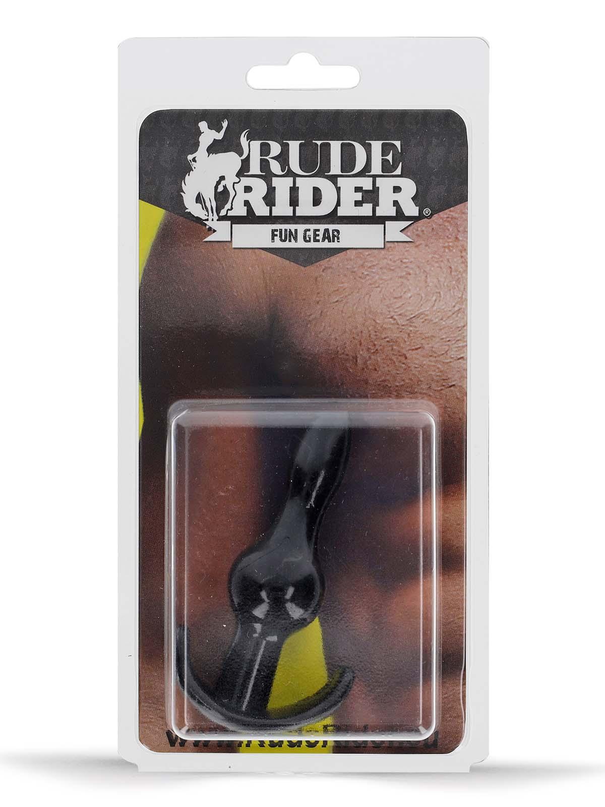 RudeRider Mini Anal Plug Black