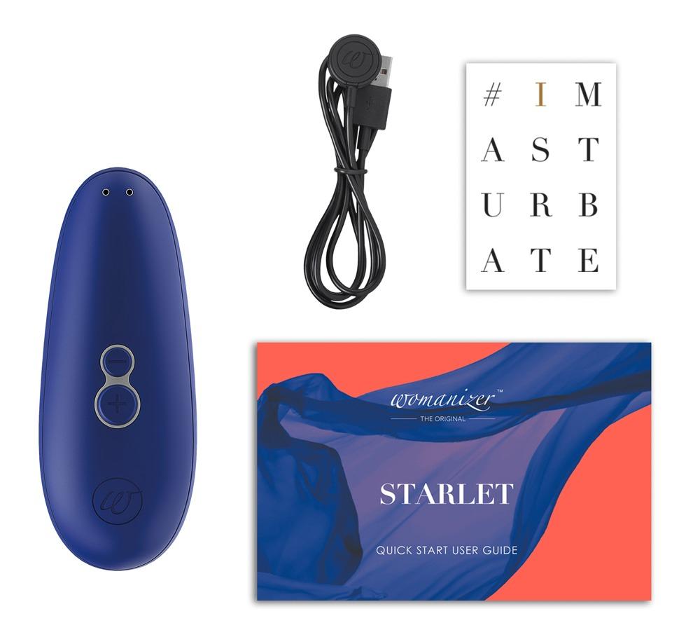 Womanizer Starlet 2 Vibrator, Blue/White, 11 cm