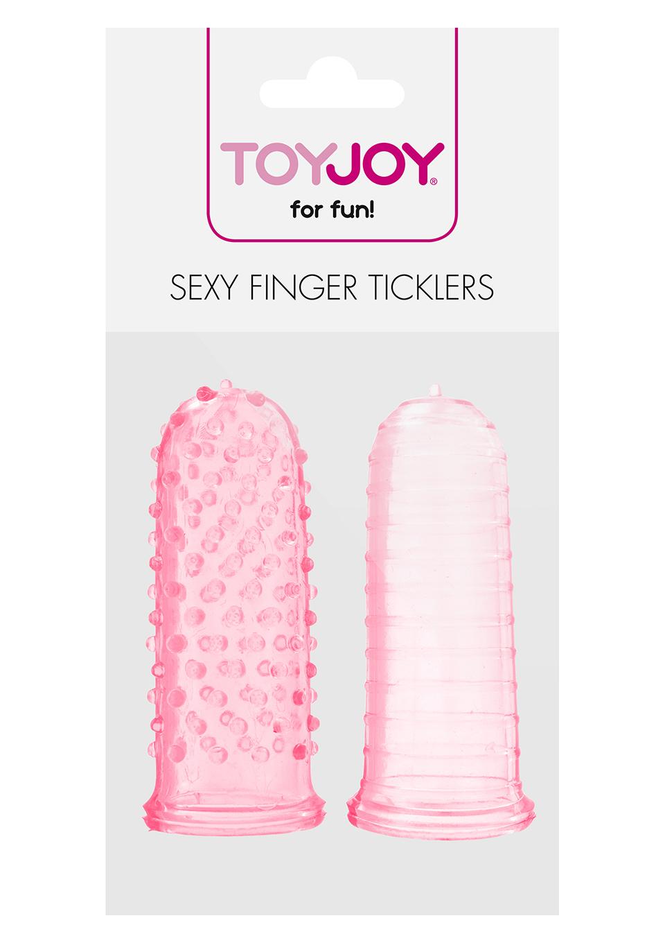 TOYJOY Basics Sexy Finger Ticklers, Pink, 7 cm