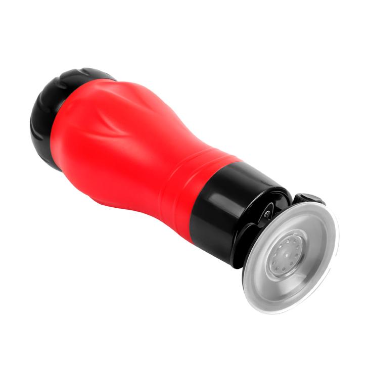 CRAZY BULL - Flora, Men's Stroker,  removable Soft TPR sleeve,   super suction base adopted to multi-angle ':100mm   L:283mm