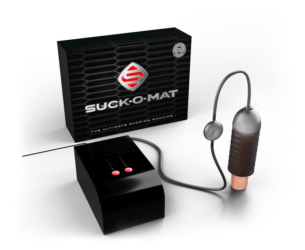 Hands-free Masturbator SUCK-O-MAT, Insertable 10,5 cm, ¯ Stretchable 2,5 cm