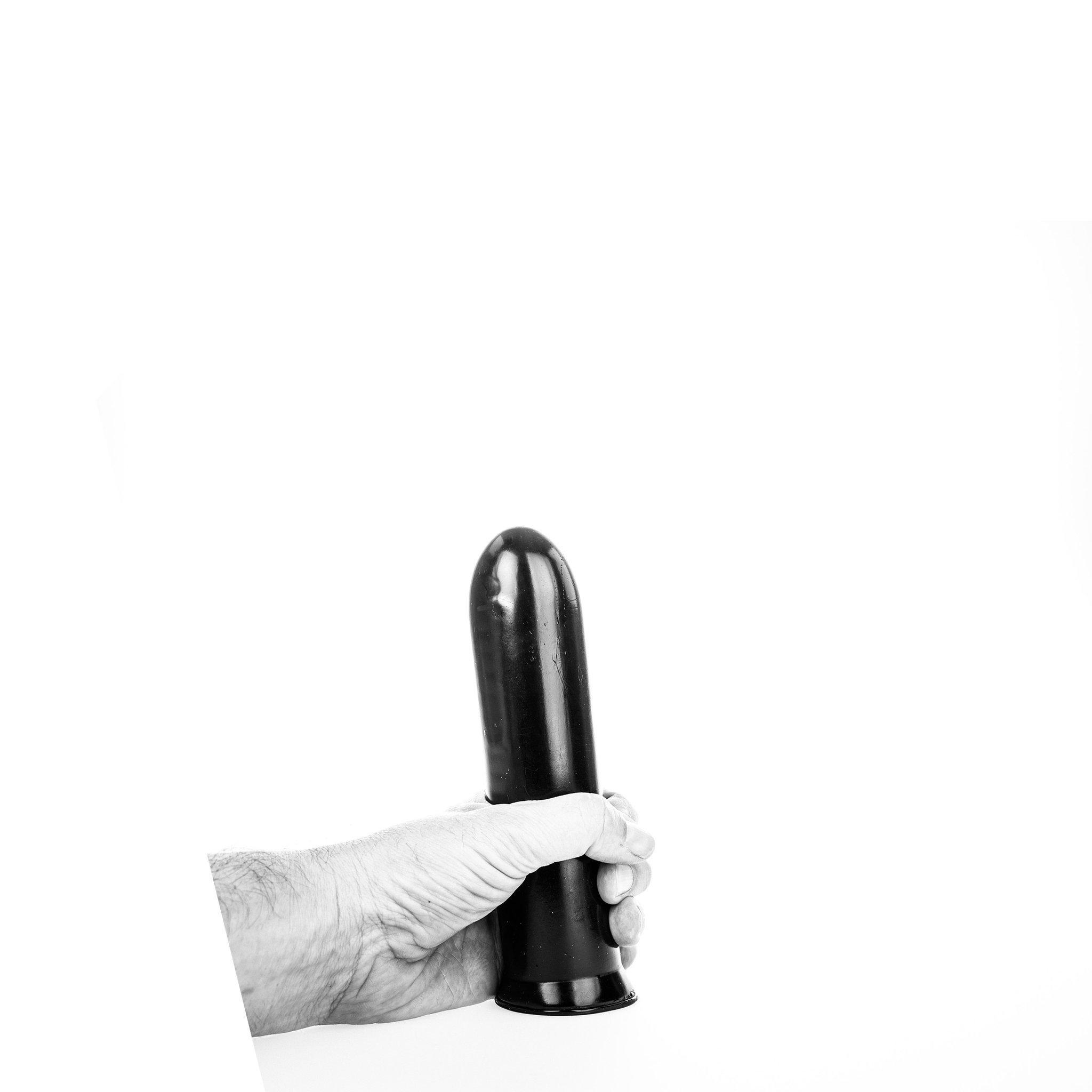 All Black Dildo Big Shot, 19 cm