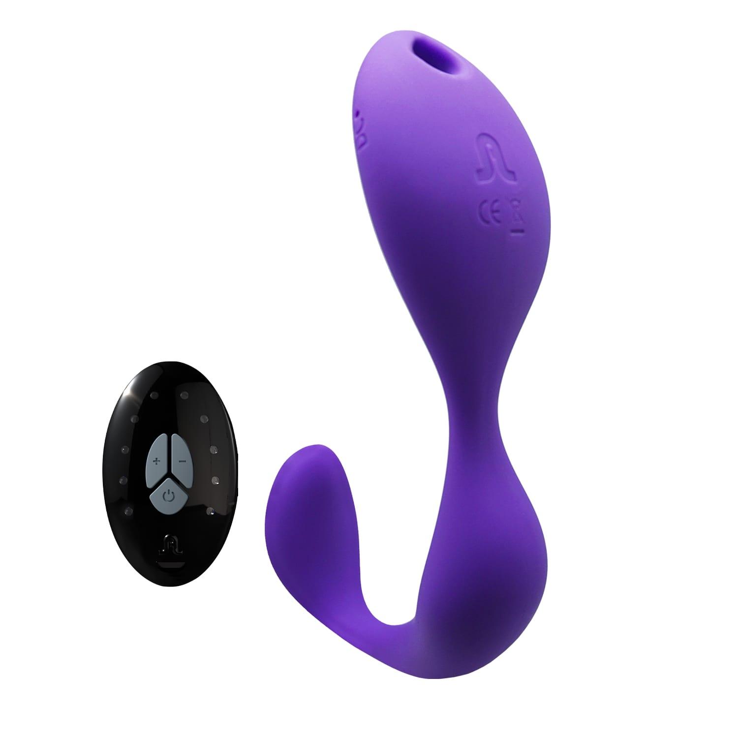 Adrien Lastic Mr.Hook + LRS Vibrator, Purple