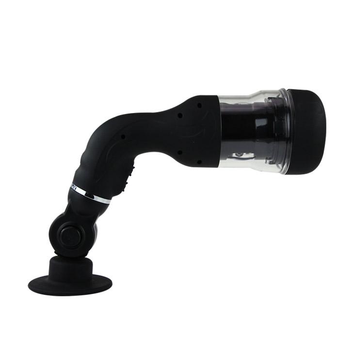 BAILE - Masturbator, 5 powerful functions of reversible rotation, 4 AA batteris, additional USB wire powered optionally, super suction cup adapted for multi-angle '92mm L365mm