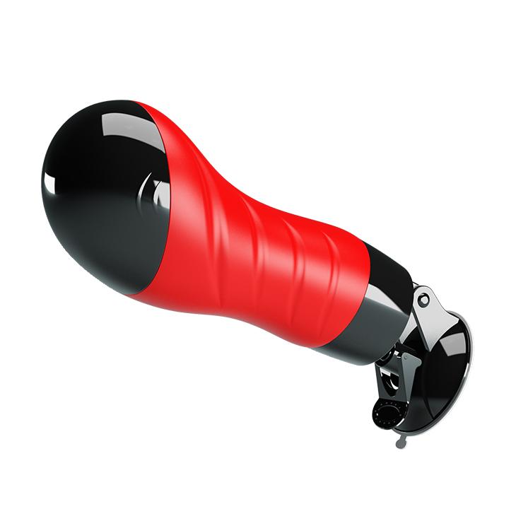 CRAZY BULL - Delia, Men's Stroker,  removable Soft TPR sleeve,   super suction base adopted to multi-angle ':100mm   L:283mm