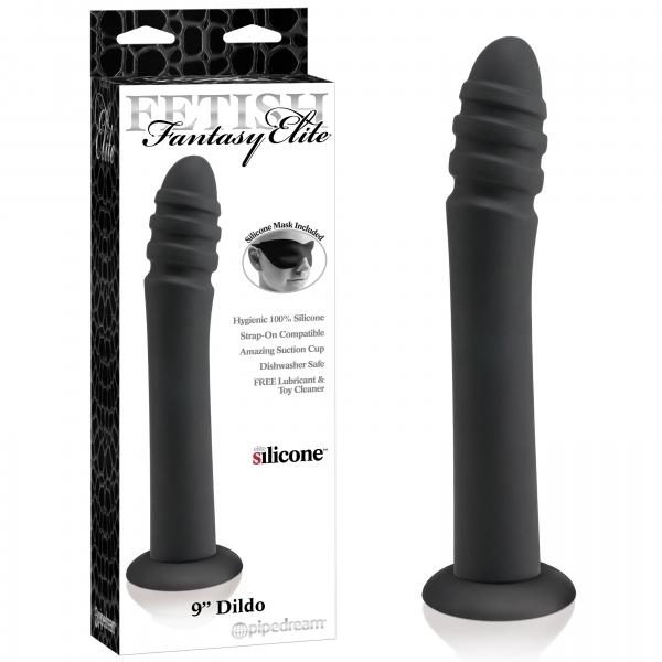 Fetish Fantasy Elite Dildo, Black, 23 cm