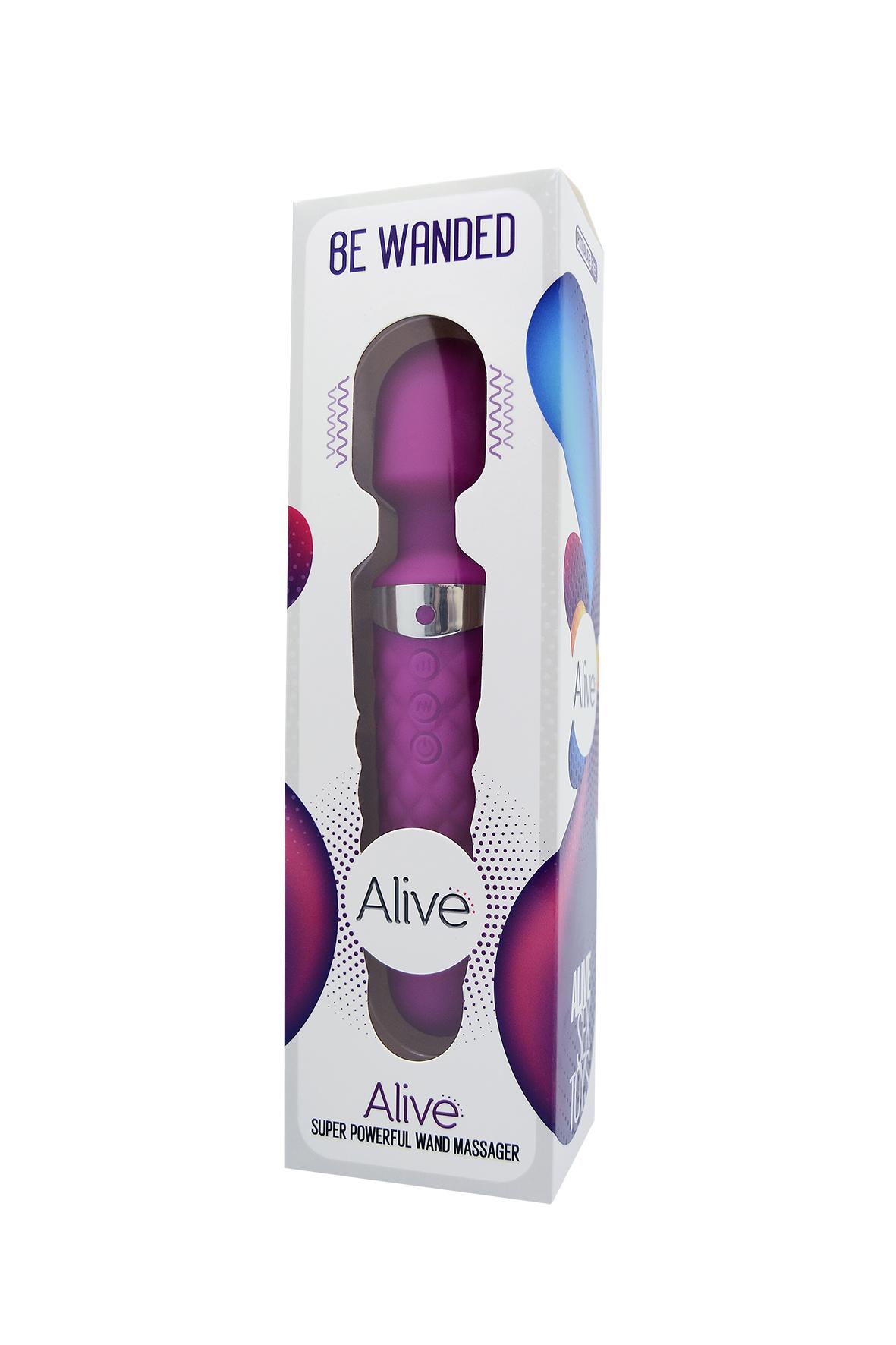 Alive Be Wanded Massager, Purple