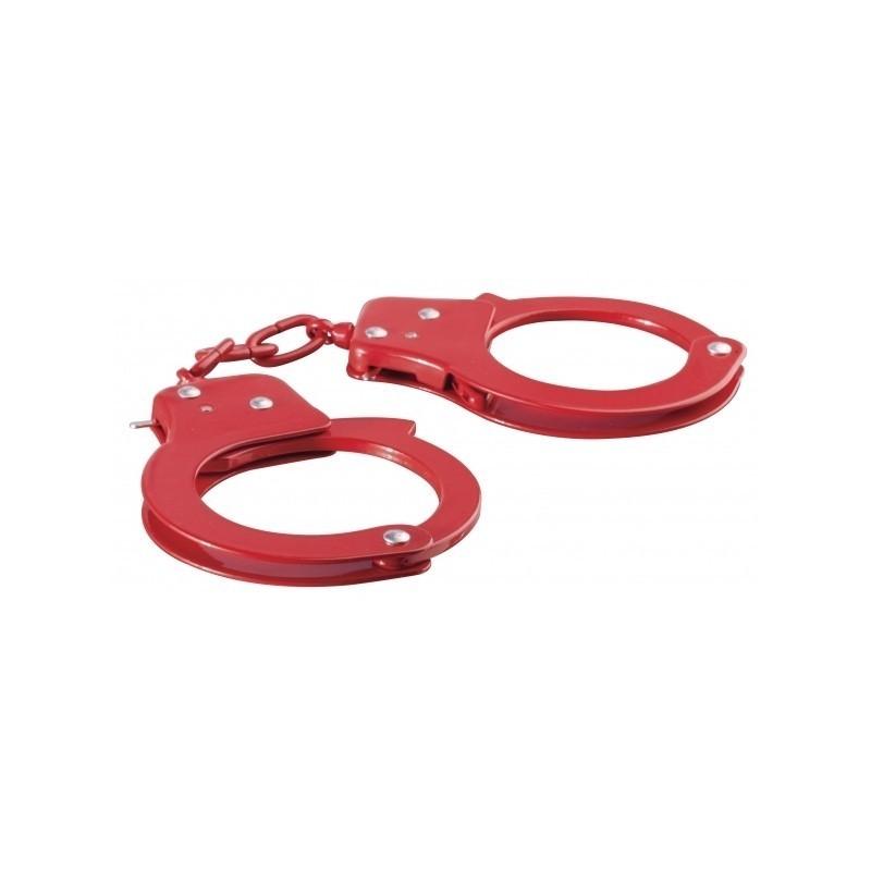 Sex Extra Metal Cuffs Red