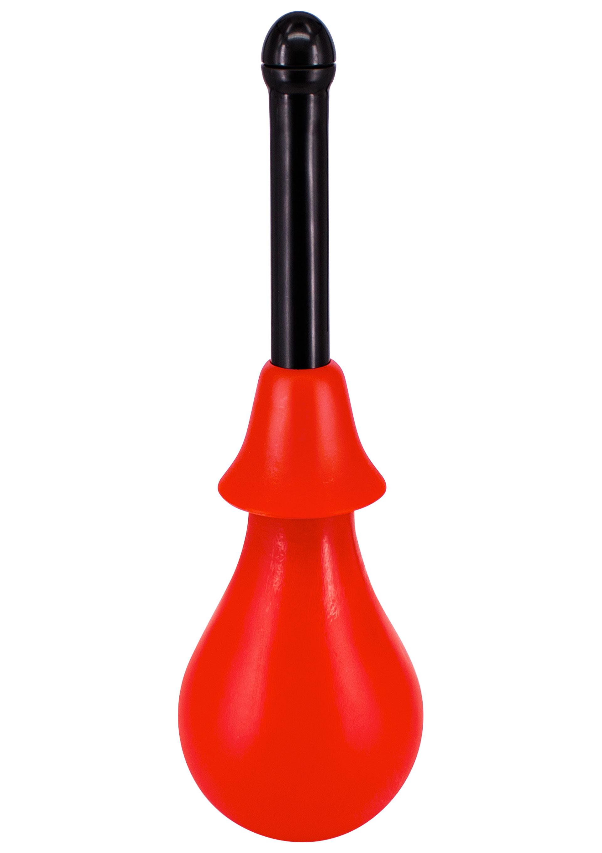 Seven Creations Unisex Whirling Spray, Intimate Douche, Latex Rubber/Plastic, Red/Black, 25 cm (9,8 in)