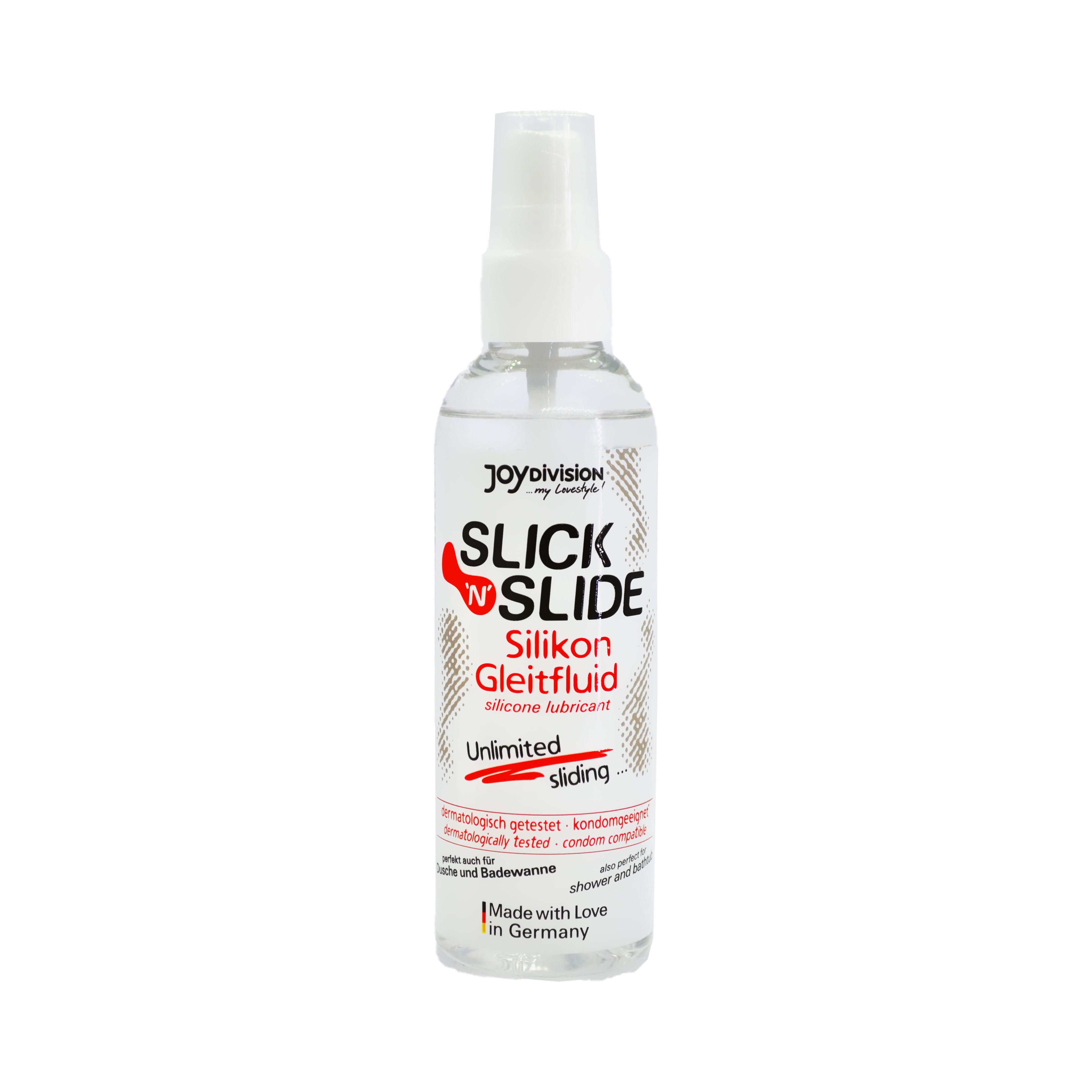 JoyDivision SLICK'N'SLIDE, Silicone Based Lubricant, 100 ml, with Pump Dispenser