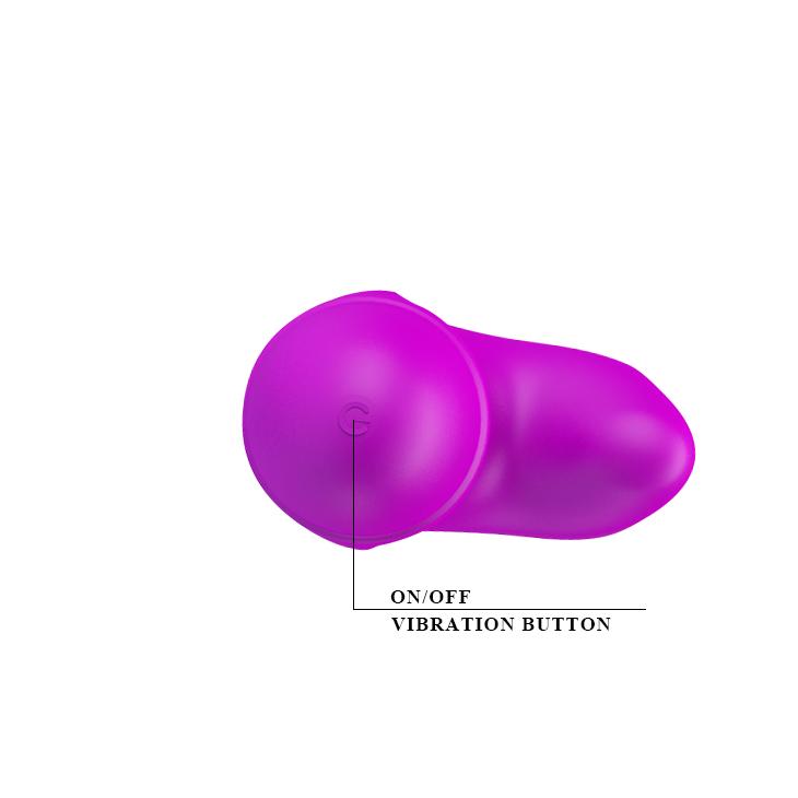 Pretty Love Vibrator Caesar, Purple, 11,5 cm