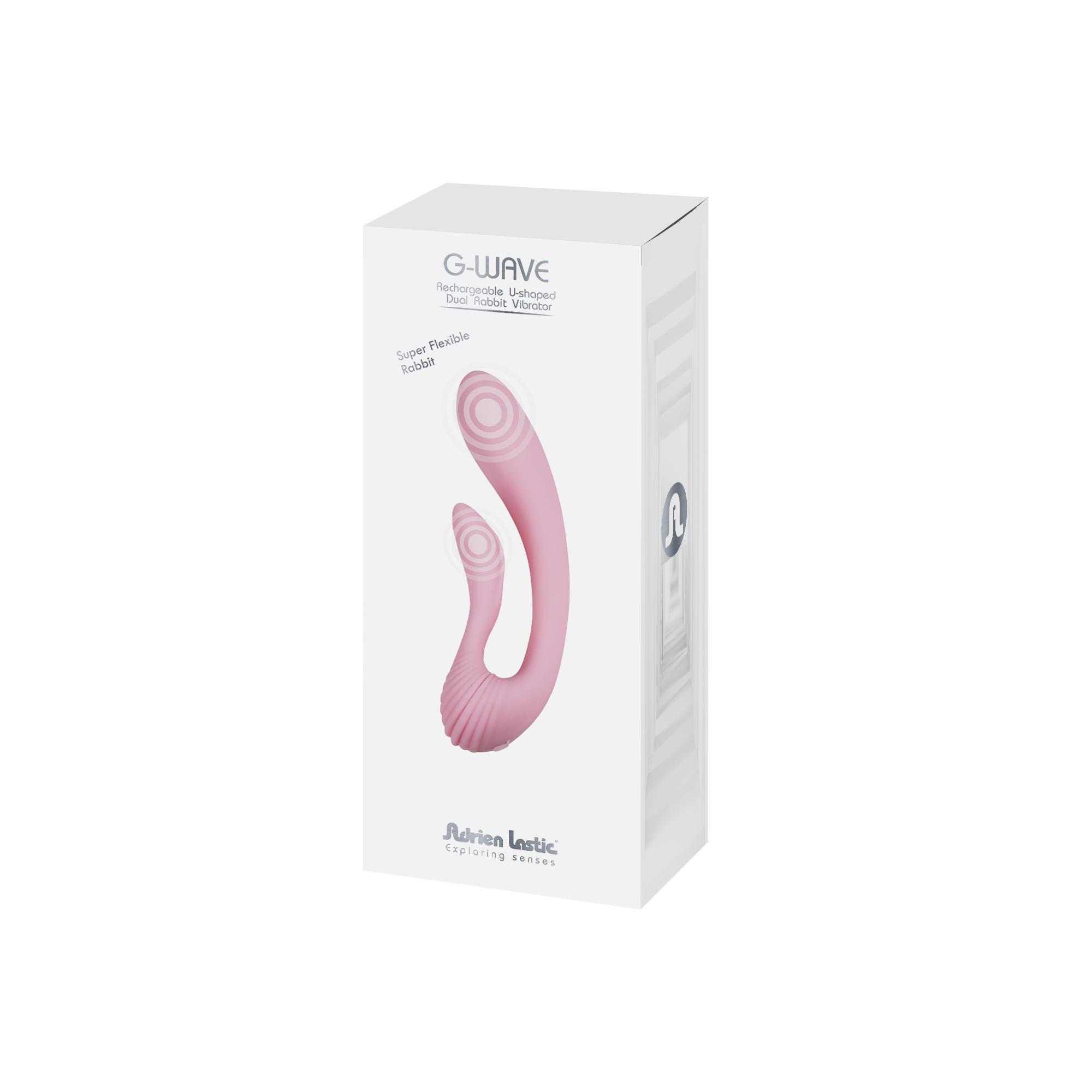 Adrien Lastic G-wave Citorial Stimulator, Pink