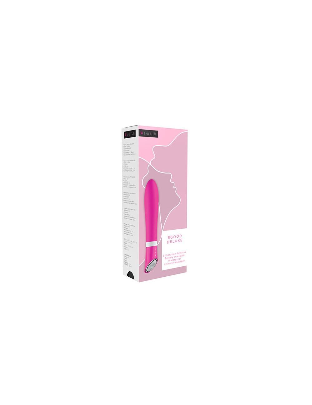 BGOOD DELUXE Vibrator, 18 cm, Pink