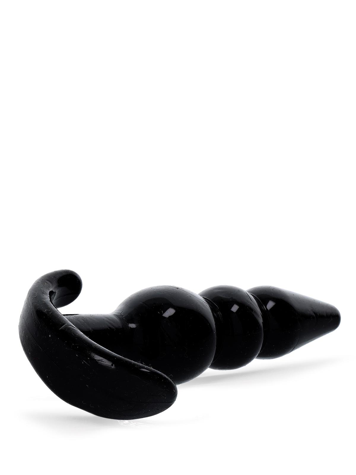 RudeRider Mini Bead Anal Plug Black