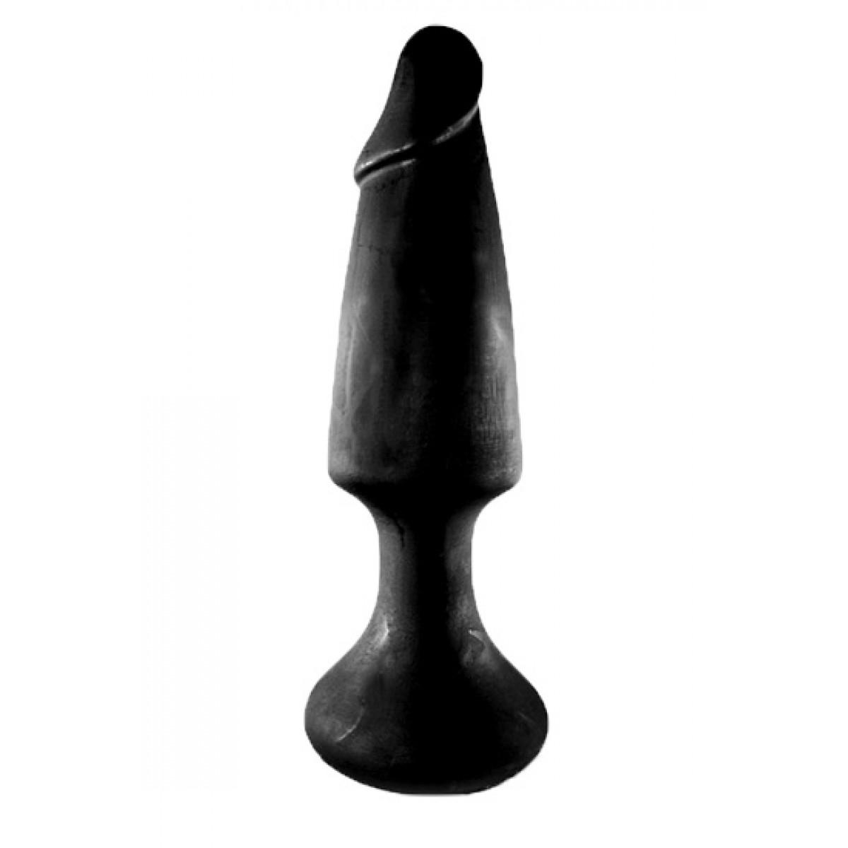 All Black Butt Plug Easy Rider, 34 cm