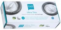 FAIR SQUARED Ultrathin Condoms, Vegan & Fair Trade, 18cm, 100 pcs