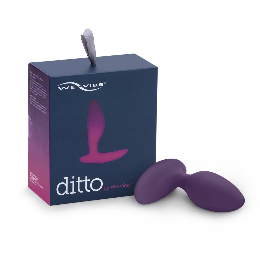 We-Vibe Ditto Vibrating Butt Plug, Purple, 8,8 cm