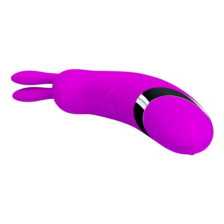 Pretty Love Vibrator Bunny, Purple, 12,3 cm