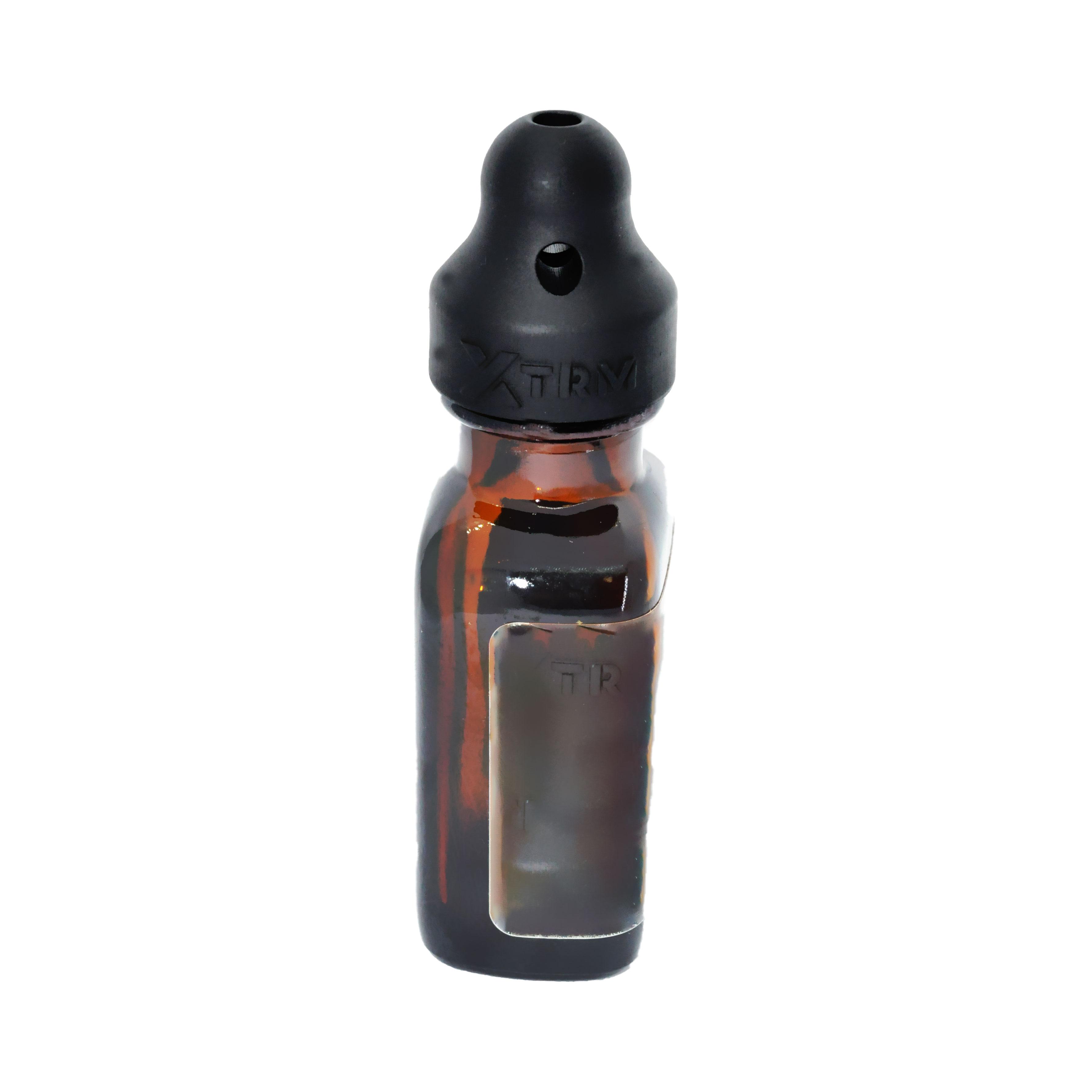 XTRM Booster Large, Poppers Inhaler for Large Bottles, Black, Ø 2,2 cm (0,86 in)