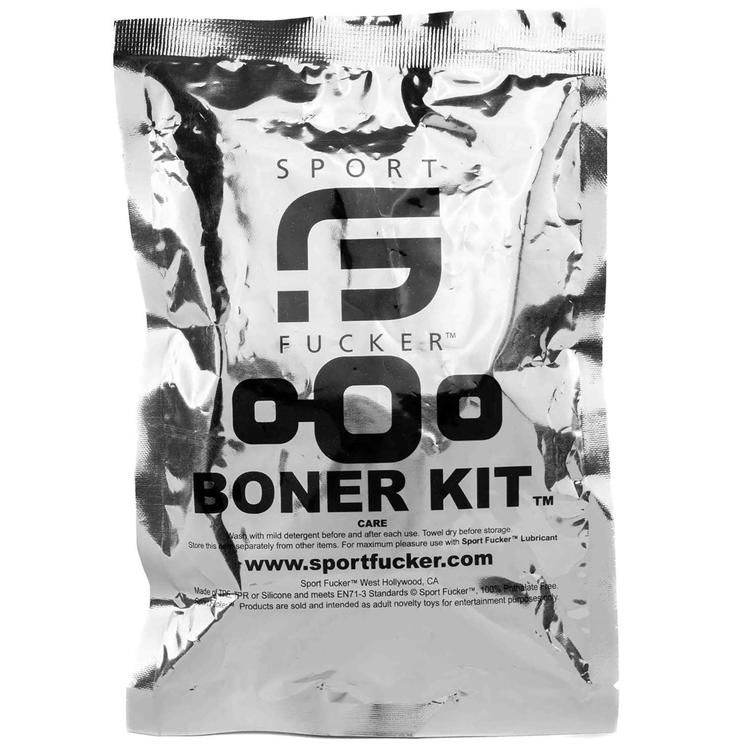 Sport Fucker Boner Kit Cockring, Silver