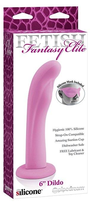 Fetish Fantasy Elite Dildo, Pink, 16 cm