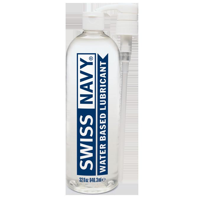 Swiss Navy, Premium Lubricant Water Based, 946 ml (32 fl.oz.)