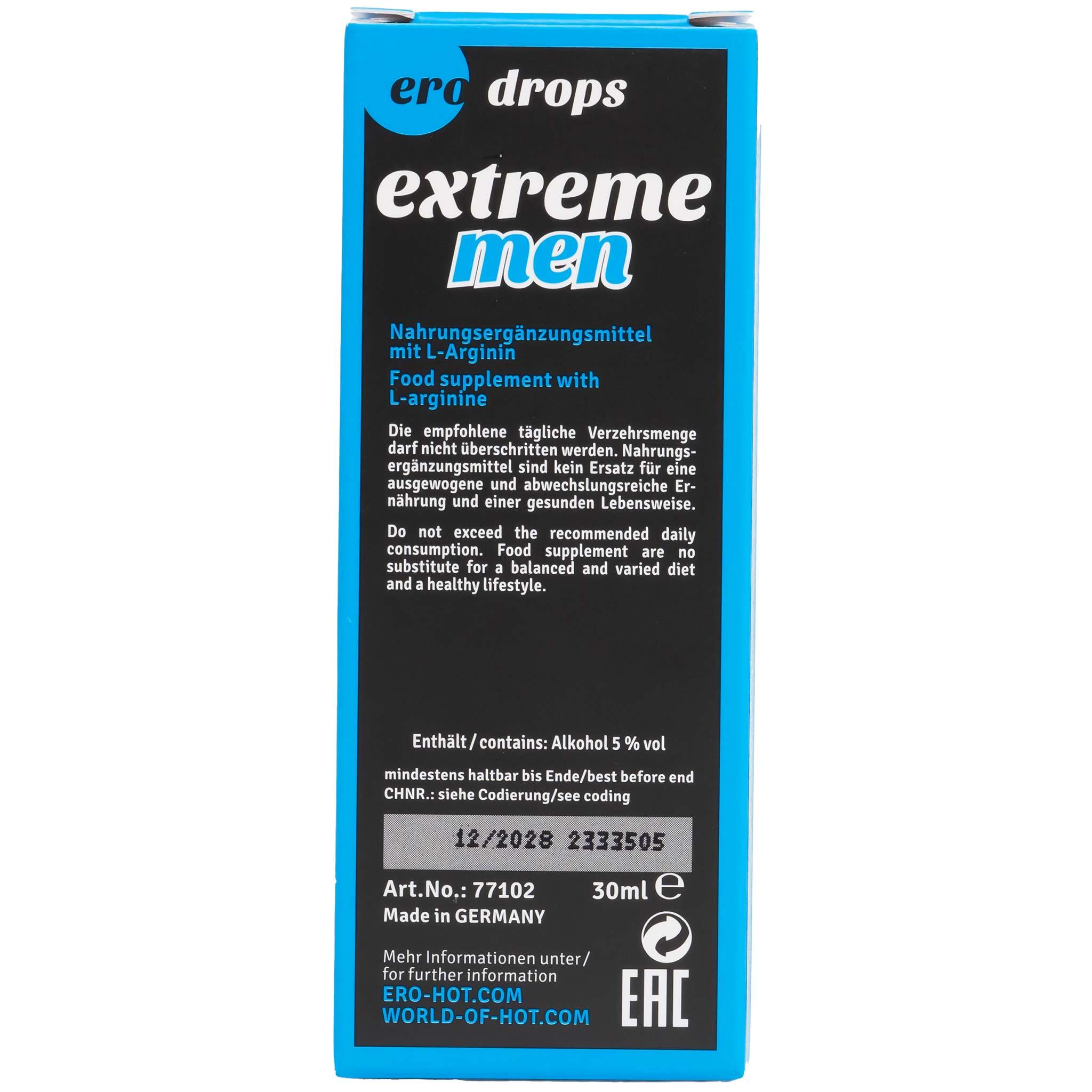 ero SPANISH FLY EXTREME drops men, 30ml/1.0fl.oz