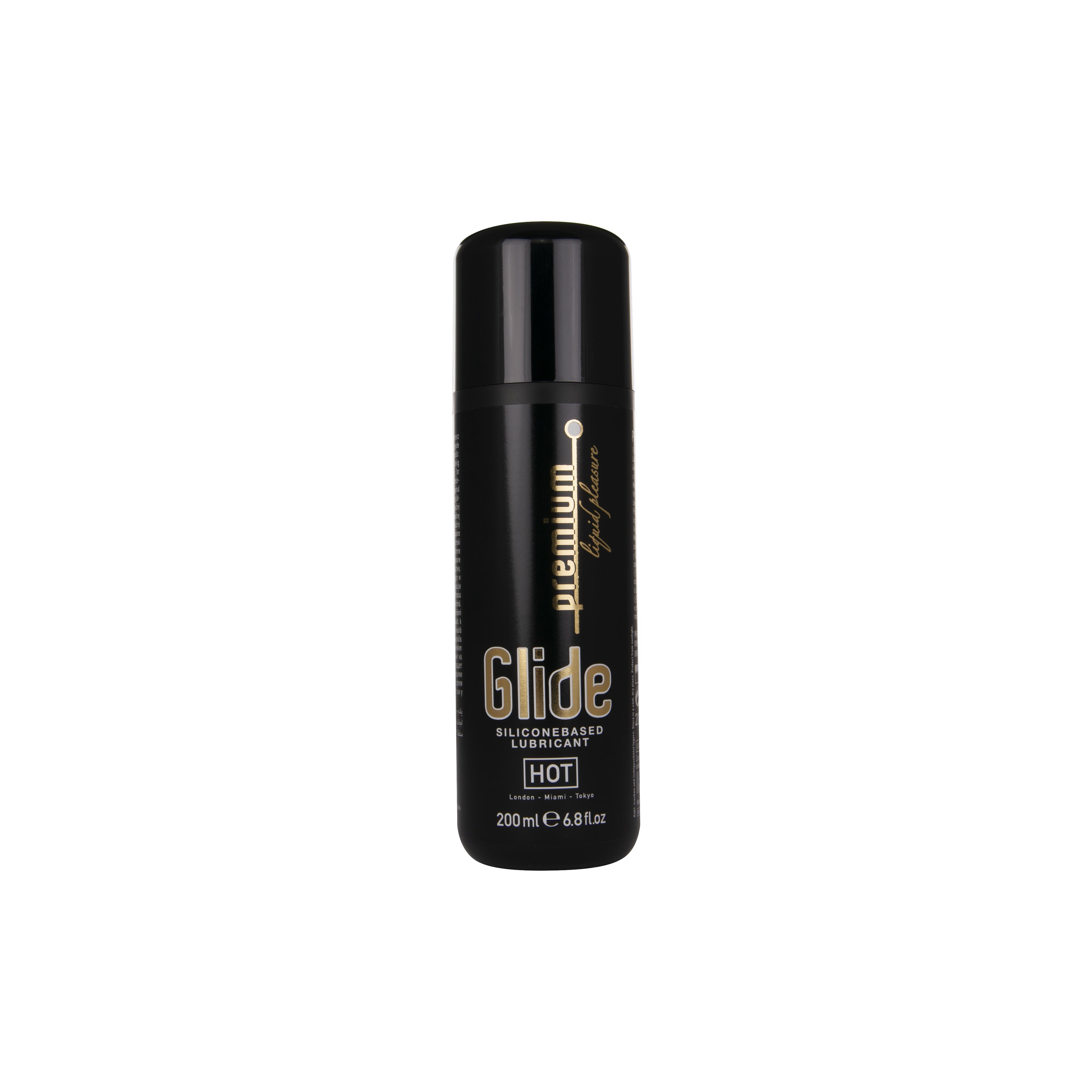 HOT premium Glide silicone lubricant, 200ml / 6,8fl.oz