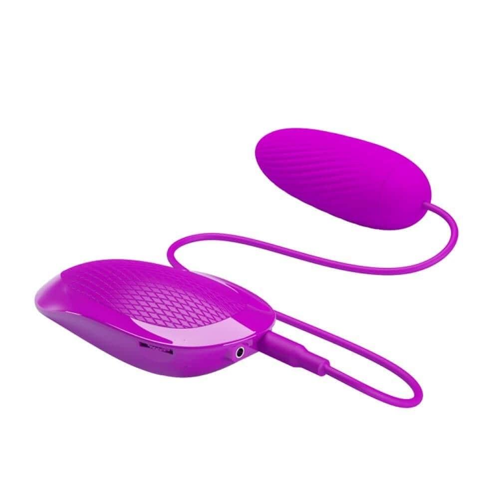 PRETTY LOVE - Desirable Flirty Naught Egg Vibrator, Purple 