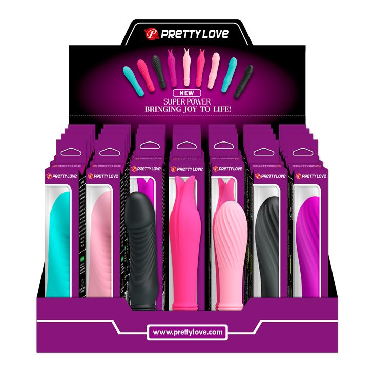 PRETTY LOVE - Mini Vibrator Kit, Total 28 pieces product included
 