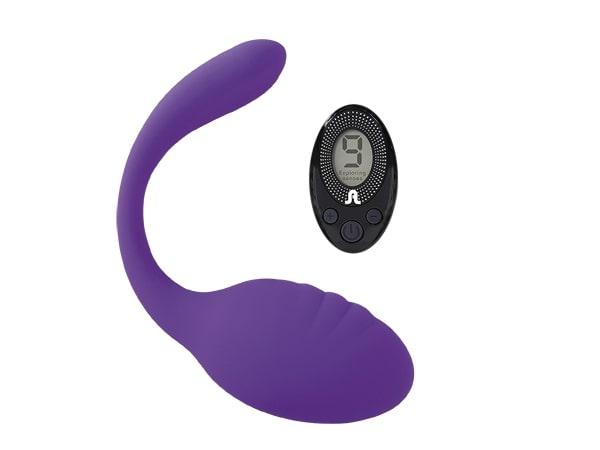 Adrien Lastic Smart Dream 2 + LRS Clitorial Stimulator, Purple