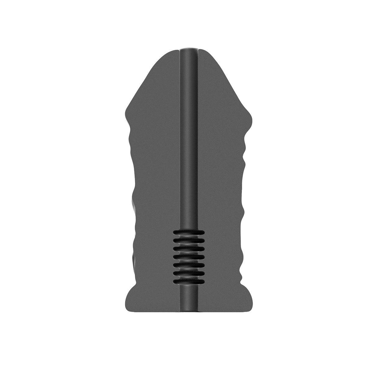 All Black Daddy Masturbator, 17 cm