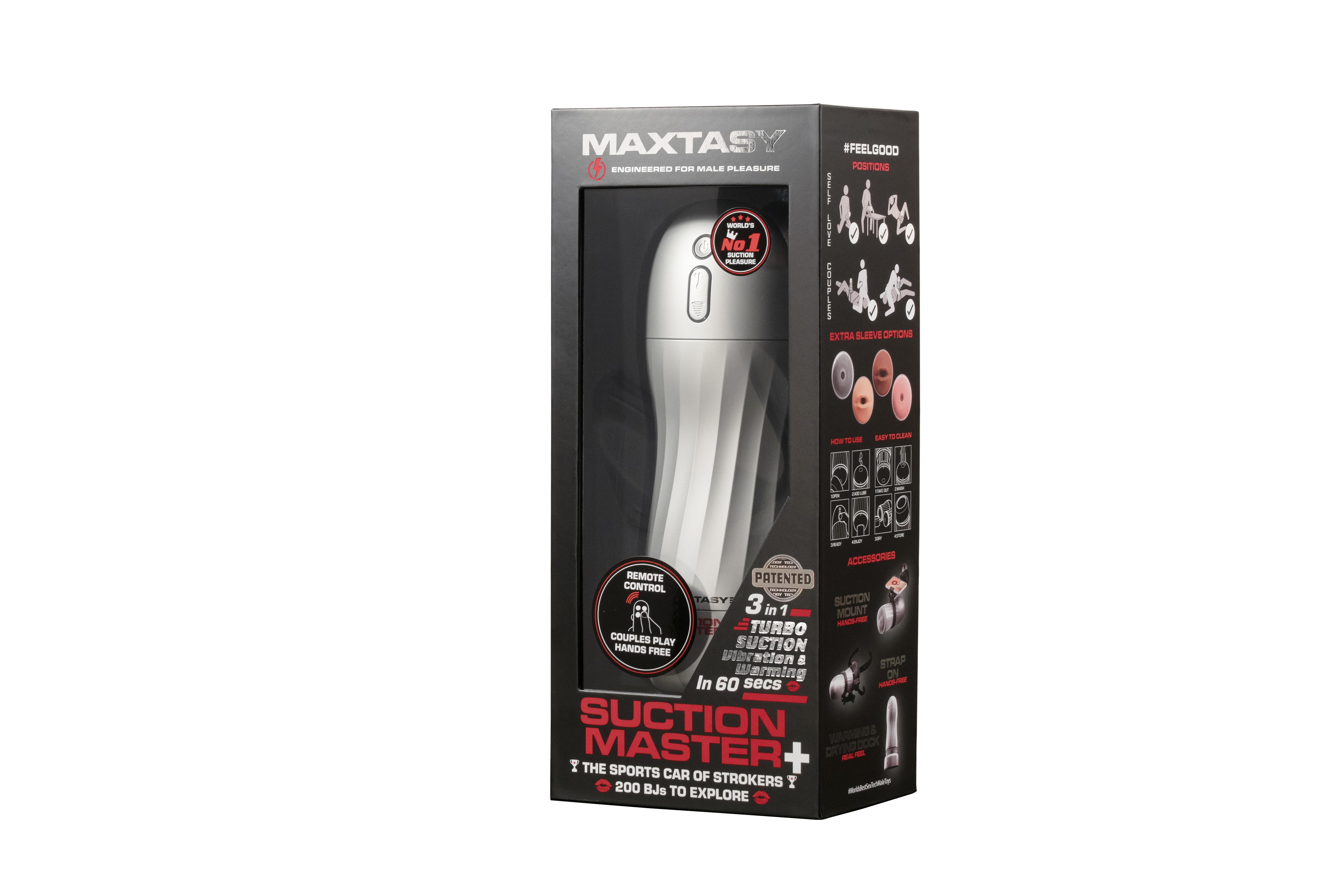 MAXTASY - Suction Master+ Realistic - Nude