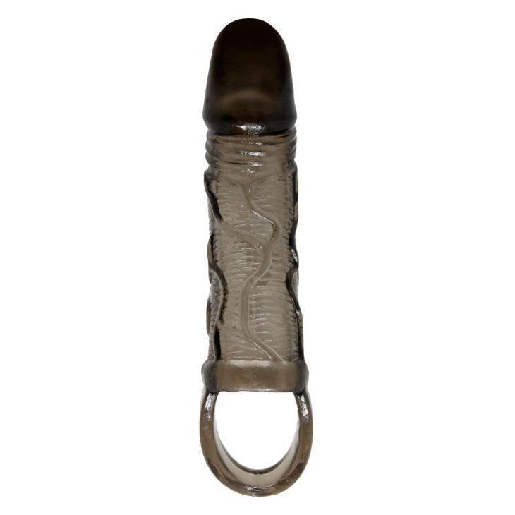 BAILE - Brayden, Penis extended Sleeve, super-stretchy TPR material ':37mm   L:165mm