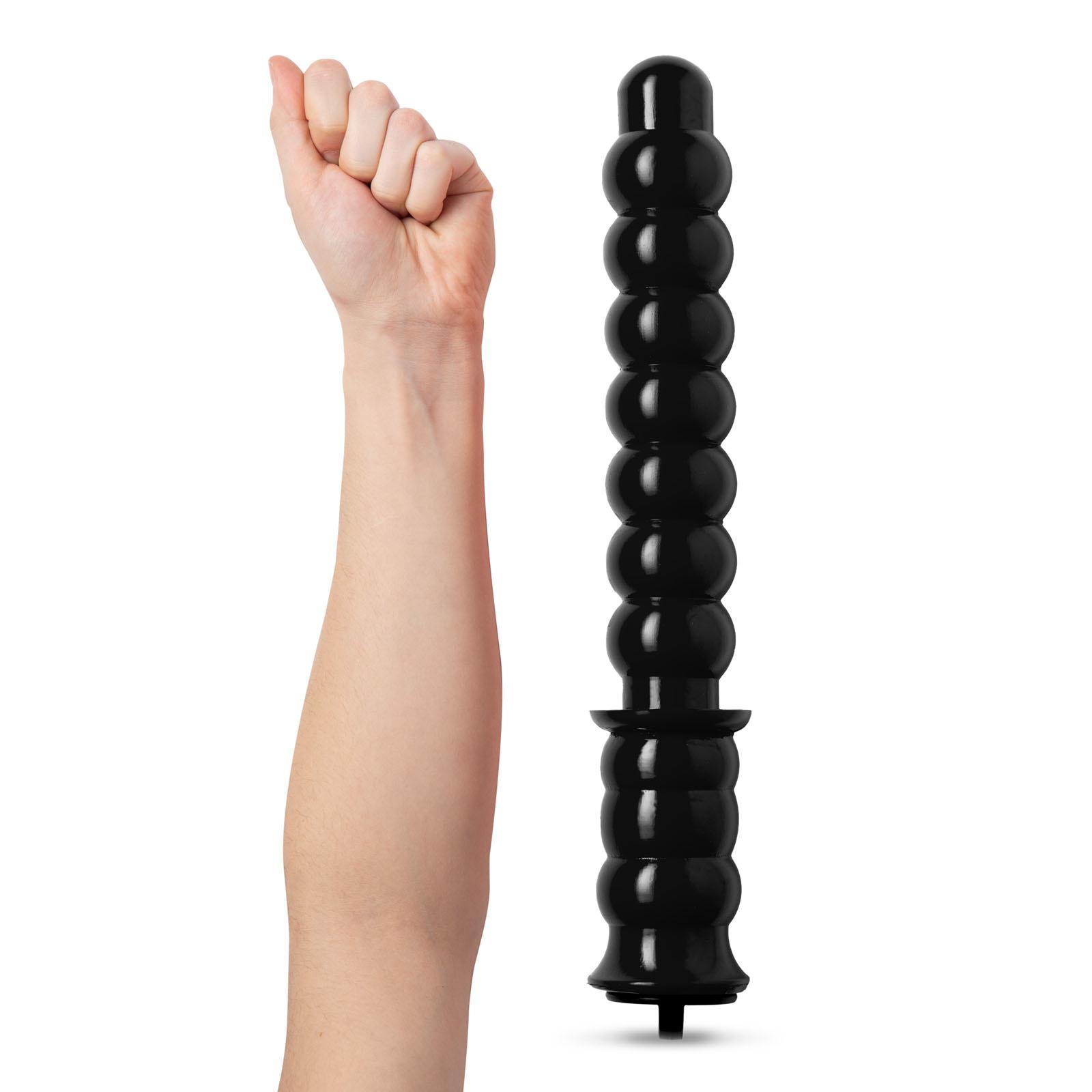 Bull«s Eye Anal Dildo Night Stick - Under Arrest, 37,5 cm, Black