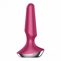 Satisfyer Plug-ilicious 2 Connect App Vibrator, Berry, 12,5 cm