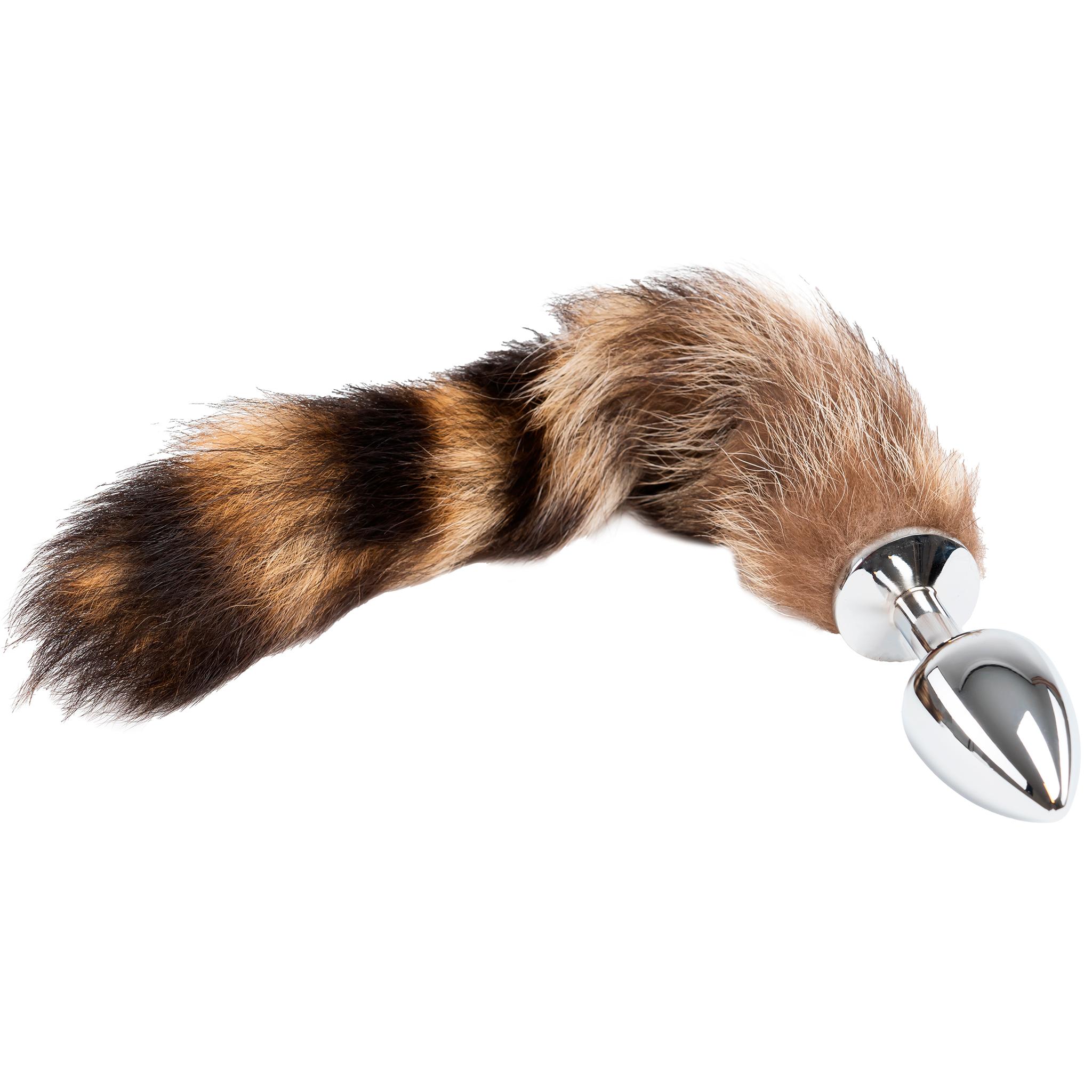 Raccon Tail Butt Plug - Medium