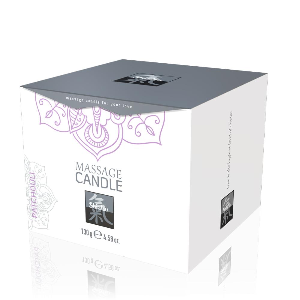 SHIATSU, Massage Candle - Patchouli, 130g/4.58oz