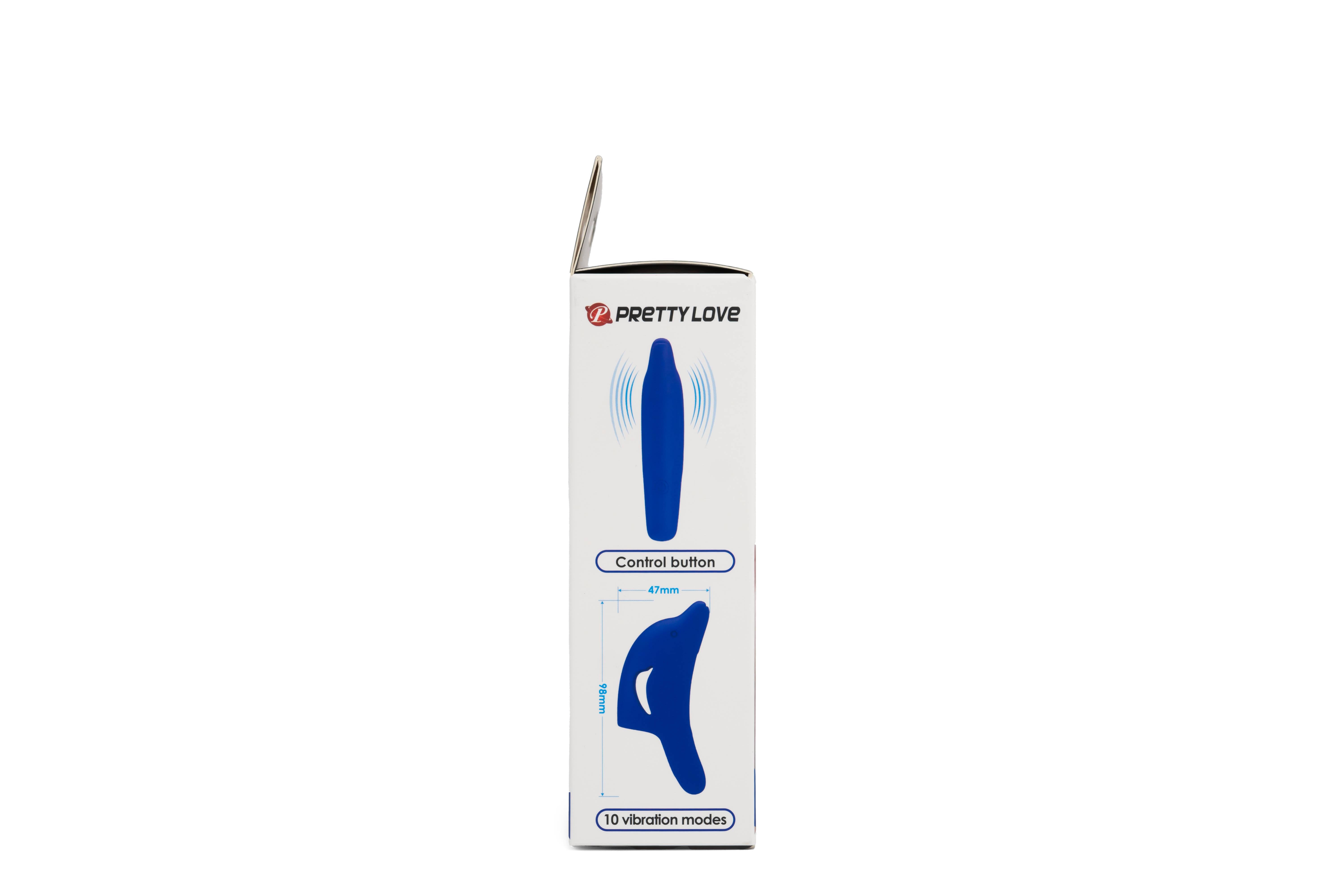 Pretty Love Delphini Honey Finger Blue Vibrator