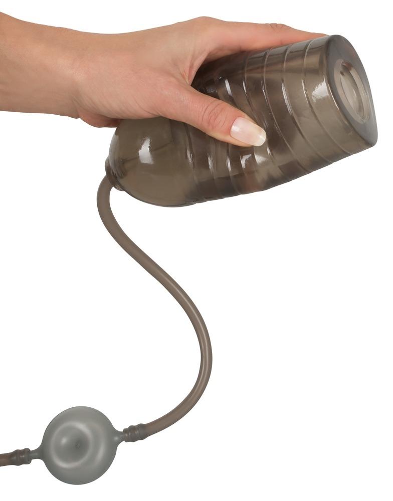 Hands-free Masturbator SUCK-O-MAT, Insertable 10,5 cm, ¯ Stretchable 2,5 cm