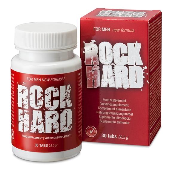 Cobeco Rock Hard, Sexual Stimulation Supplement, 30 Tabs, West