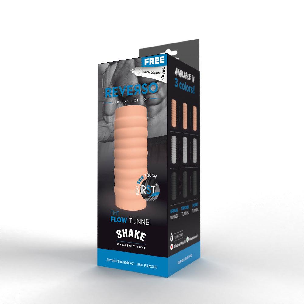 Shake Reverso: The Flow Masturbator, 14,5 cm, Flesh