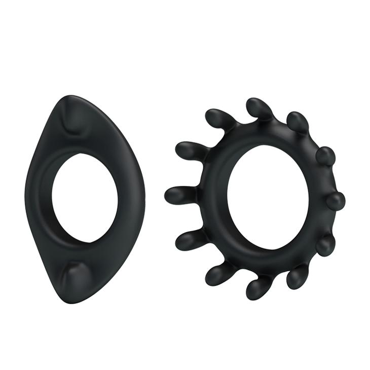 BAILE - Ring, New designs, two silicone rings in one L:56mm W:36mm H:14mm