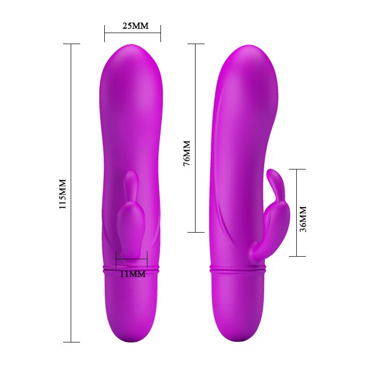 Pretty Love Vibrator Caesar, Purple, 11,5 cm