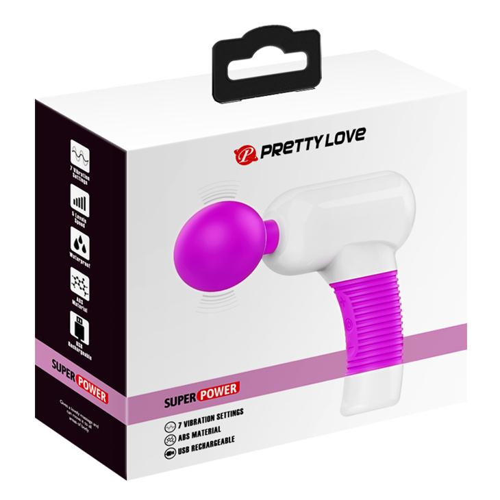 PRETTY LOVE - Super Power, Ultra powerful massager, Purple